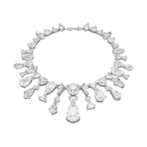 Swarovski Mesmera Kolye, Statement, Mixed Cut, Beyaz, Rodyum Kaplama - 5673599