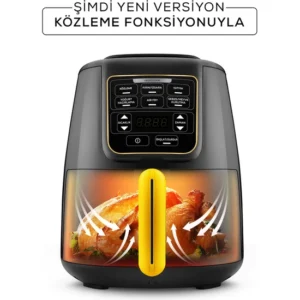 Karaca Air Pro Cook Köz XL Airfryer Black Gold