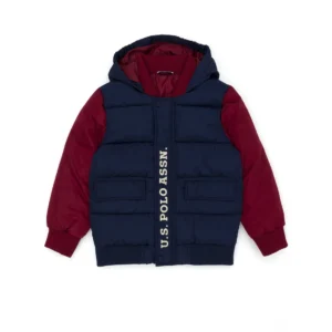 U.S. Polo Assn. Erkek Çocuk Lacivert Mont