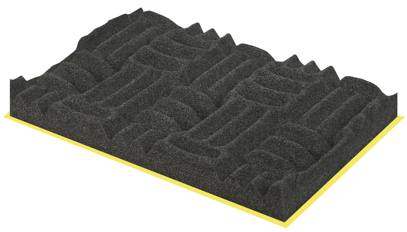 4 cm Yapışkanlı Labirent Sünger - Görsel 10