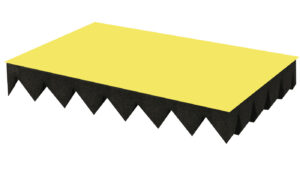 4 cm Yapışkanlı Piramit Sünger